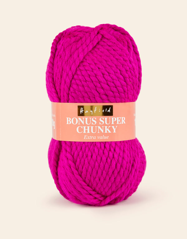 Hayfield: Bonus Super Chunky: Acrylic Yarn: 100gms