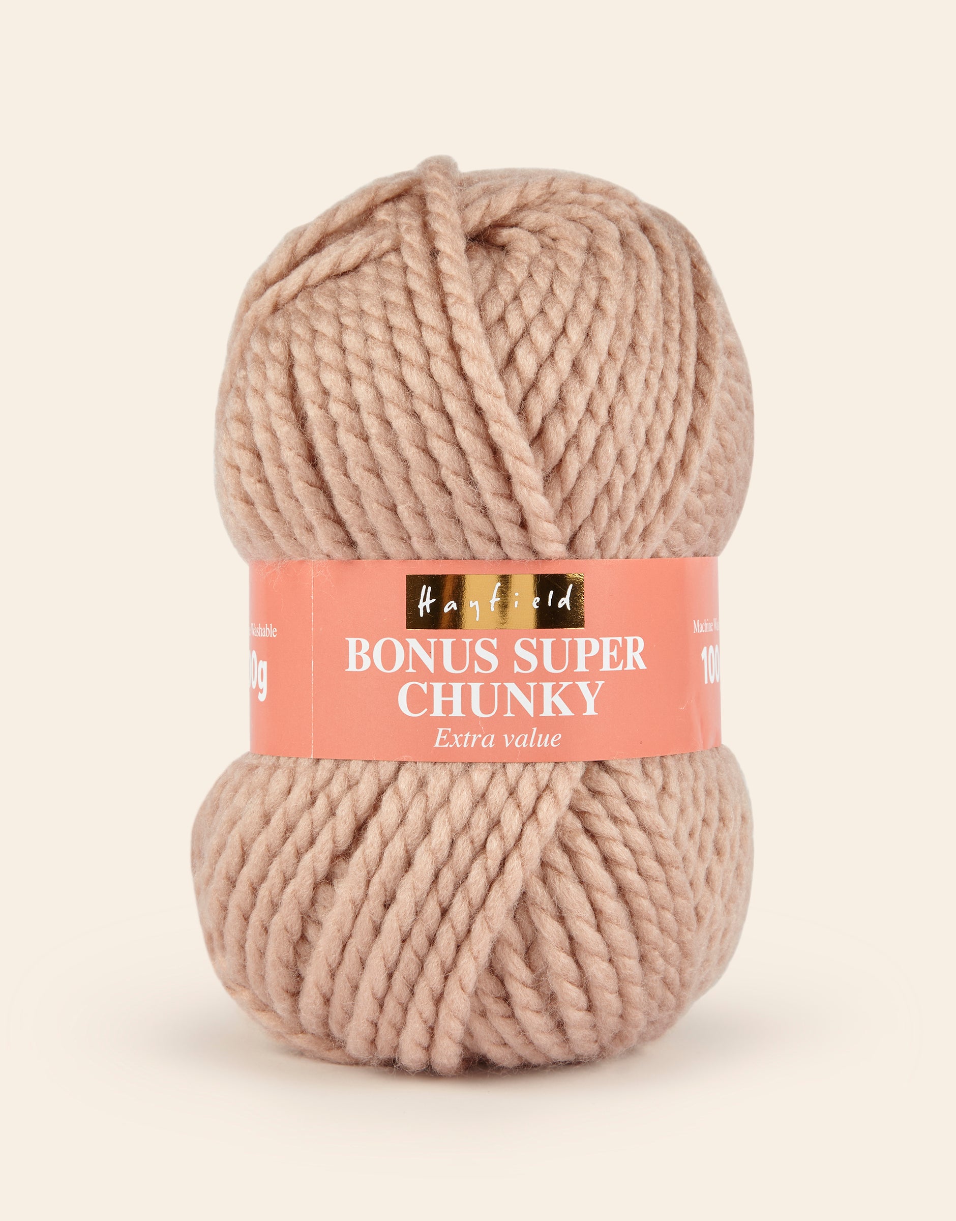 Buy mink Hayfield: Bonus Super Chunky: Acrylic Yarn: 100gms