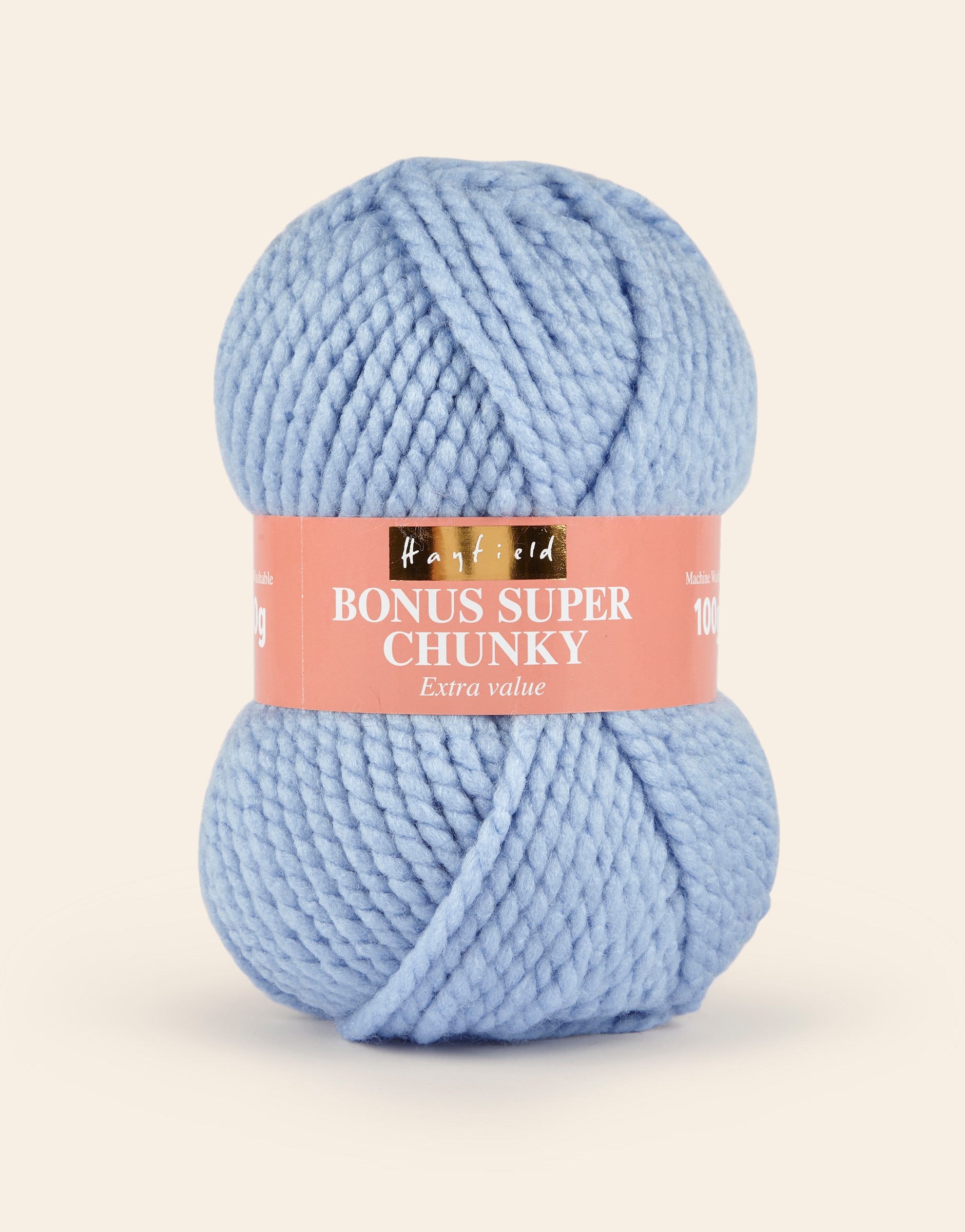 Buy cornflower Hayfield: Bonus Super Chunky: Acrylic Yarn: 100gms