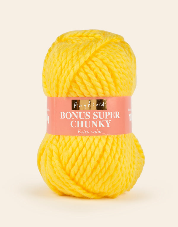 Hayfield: Bonus Super Chunky: Acrylic Yarn: 100gms