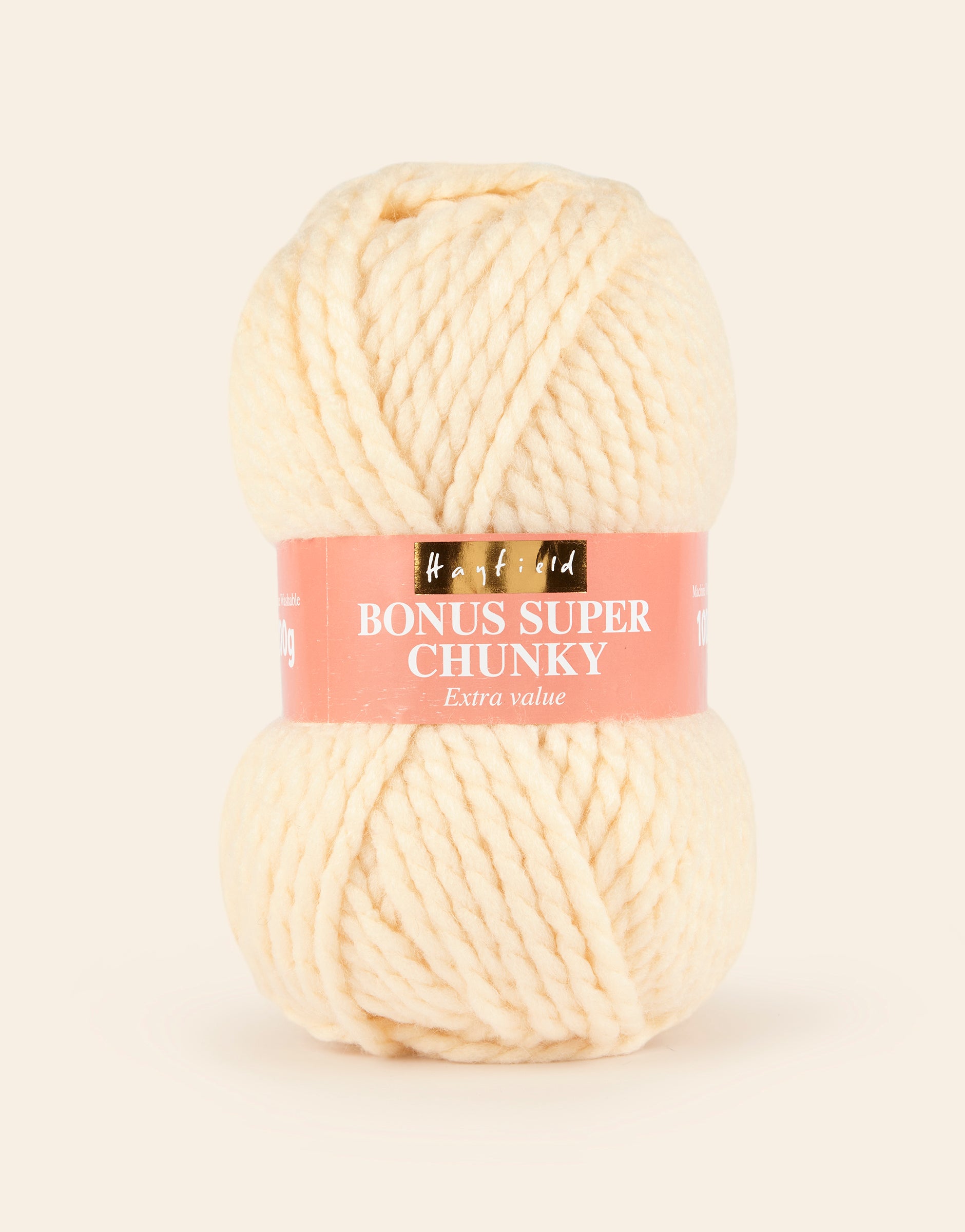 Buy biscuit Hayfield: Bonus Super Chunky: Acrylic Yarn: 100gms