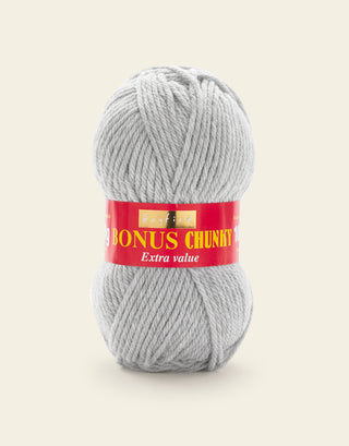 Comprar light-grey-mix Hayfield: Bonus Chunky Acrylic Yarn, 100g