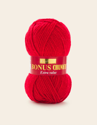 Comprar signal-red Hayfield: Bonus Chunky Acrylic Yarn, 100g