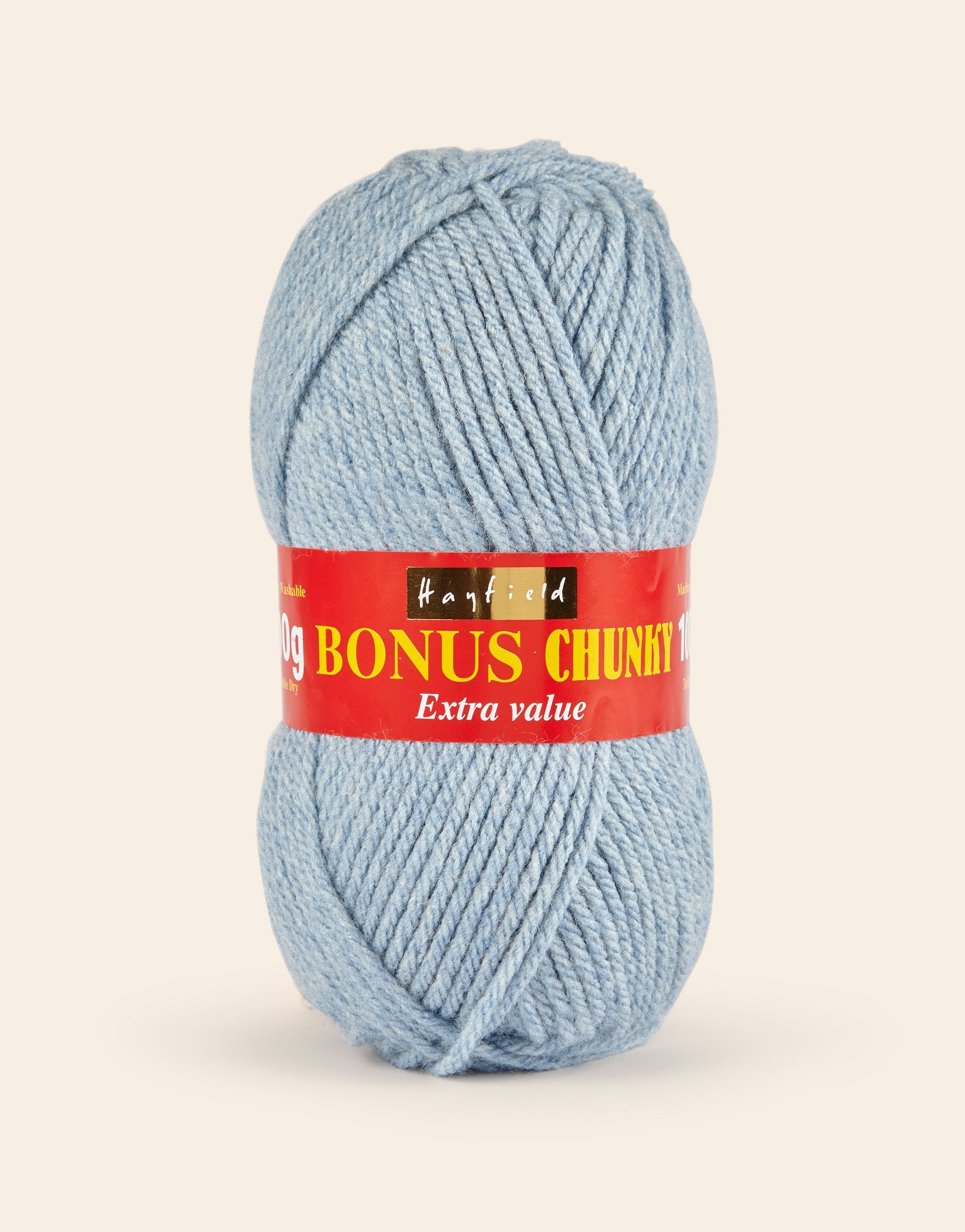 Buy sky-marl Hayfield: Bonus Chunky Acrylic Yarn, 100g