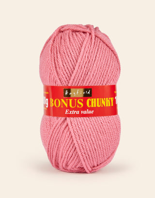 Comprar deep-rose Hayfield: Bonus Chunky Acrylic Yarn, 100g