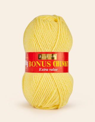 Buy primrose Hayfield: Bonus Chunky Acrylic Yarn, 100g