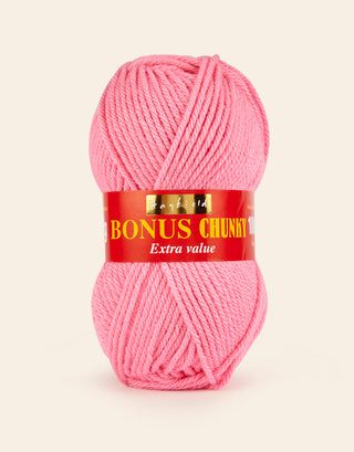 Comprar pink Hayfield: Bonus Chunky Acrylic Yarn, 100g