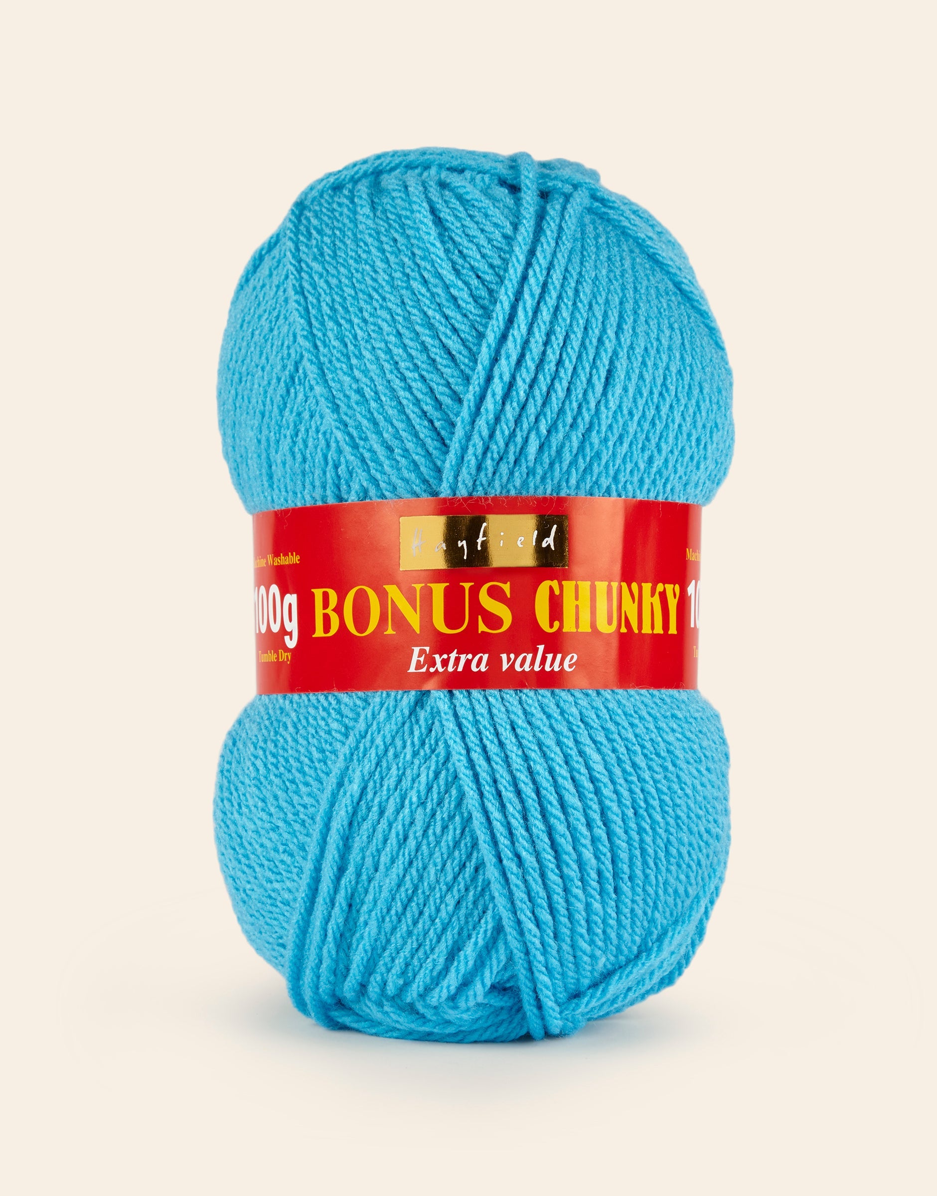 Buy turquoise Hayfield: Bonus Chunky Acrylic Yarn, 100g