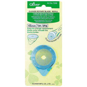 Clover Rotary Blade: Refill Pack: 45mm x 1 - Rotary Cutter