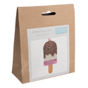 Trimits Felt Decoration Kit Ð Ice Lolly, 2x6x13cm, Includes Pre-Cut Felt, Stuffing, Beads, Thread, and Instructions