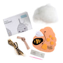 Trimits Felt Decoration Kit Ð Bee Hive, 2x6x13cm, Includes Pre-Cut Felt, Stuffing, Beads, Thread, and Instructions