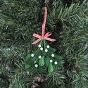 Trimits Felt Decoration Kit Ð Christmas Mistletoe, 10x12cm, Includes Felt Shapes, Thread, Stuffing, Needle, and Ribbon