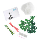 Trimits Felt Decoration Kit Ð Christmas Mistletoe, 10x12cm, Includes Felt Shapes, Thread, Stuffing, Needle, and Ribbon-3