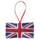 Kit de decoración de fieltro Trimits: Union Jack, 2 x 6 x 13 cm, incluye fieltro precortado, relleno, cuentas, hilo e instrucciones-1