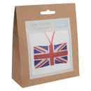 Kit de decoración de fieltro Trimits: Union Jack, 2 x 6 x 13 cm, incluye fieltro precortado, relleno, cuentas, hilo e instrucciones-3