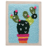 Trimits Punchnaaldset Ð Borduurgaren en Ring: Cactus, 15,2 cm Diameter, Inclusief Borduurgaren, Ring, Stof, Punchnaald, Instructies in het Engels, Frans, Duits