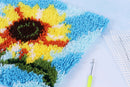 Trimits Latch Hook Kit Ð Sunflower, 30.5x30.5cm, Includes Canvas, Yarn, Tool, and Instructions-2