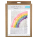 Trimits Latch Hook Kit Ð Rainbow, 30.5x30.5cm, Includes Canvas, Yarn, Tool, and Instructions-3