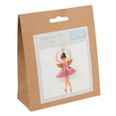 Trimits Felt Decoration Kit Ð Christmas Poinsettia Brooch, 10x12cm, Includes Felt Shapes, Thread, Stuffing, Needle, and Ribbon-3