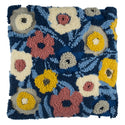 Trimits Punch Needle Kit Ð Cushion: Modern Floral, 36x36cm, Includes Punch Needle Tool, Yarn, Fabric, Cushion Back, Instructions in English, French, German