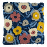 Trimits Punchnaaldset Ð Kussen: Moderne Bloemen, 36x36cm, Inclusief Punchnaaldgereedschap, Garen, Stof, Kussenachterkant, Instructies in het Engels, Frans, Duits