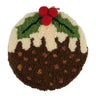 Trimits Priknaaldset Ð Wol en Ring: Kerstpudding, 20,3 cm Diameter, Inclusief Wol, Ring, Stof, Priknaald en Instructies