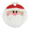 Trimits Priknaaldset Ð Wol en Ring: Kerstman, 20,3 cm Diameter, Inclusief Wol, Ring, Stof, Priknaald en Instructies