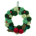 Trimits Pom Pom Wreath Kit Ð  30x30cm, Includes Pom Pom Makers, Yarn, and Metal Hoop