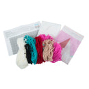 Trimits Half Stitch Tapestry Kit Ð Cushion: Shine Bright, 40x40cm, Includes Pre-Printed Canvas, Acrylic Yarns, Needle, Cushion Back, Instructions in English, French, German-10