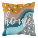 Trimits Half Stitch Tapestry Kit Ð Cushion: Home, 40x40cm, Includes Pre-Printed Canvas, Acrylic Yarns, Needle, Cushion Back, Instructions in English, French, German-1