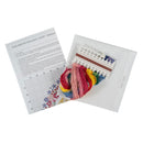 Trimits Counted Cross Stitch Kit Ð Large: Rainbow, 36x36cm, Includes Aida Fabric, Pre-Sorted Threads, Needle, Personalizing Alphabet, Instructions in English, French, German-3