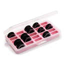 Caja de bobinas Hemline: plástico: capacidad para 25 carretes-2