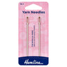 Hemline Hand Sewing Needles: Wool & Yarn: Plastic: 2 Pieces