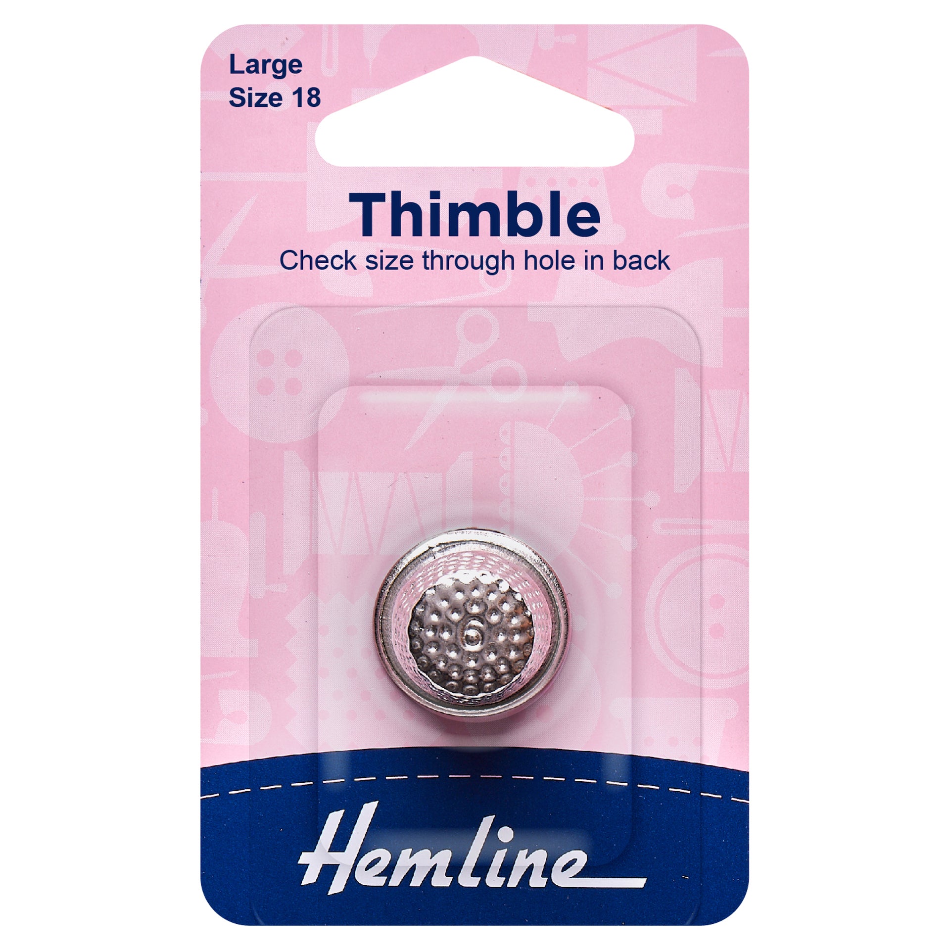 Hemline Thimble: Metal