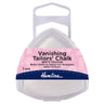 Hemline kleermakerskrijt: verdwijnend: wit: pak van 3