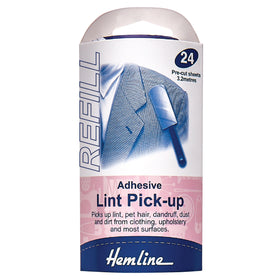 Hemline Lint Pick-Up Roller Refill Pack: 3.2m - Lint Rollers