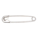 Hemline Safety Pins: Value Pack: Nickel: 100 Pieces-2