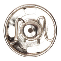 Botones a presión para dobladillo: para coser: níquel: 15 mm: paquete de 4 - 0