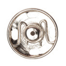 Botones a presión para dobladillo: para coser: níquel: 9 mm: paquete de 12