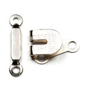 Hemline Hook and Bar: Large: Nickel: Pack of 3-2