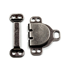 Gancho y barra para dobladillo: pequeño: negro: paquete de 3 - 0