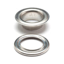 Hemline Eyelets Starter Kit: 14mm: Nickel and Silver: (G): 10 Pieces-2