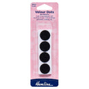 Hemline Hook & Loop Dots: Stick-On: 8 Sets of 20mm-2