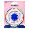 Pasadores para dobladillo: Berry: 34 mm: Níquel: 40 piezas