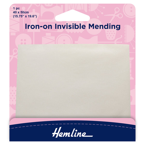 Hemline Iron-On Interfacing Medium Weight 1m x 1m