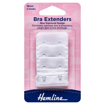 Comprar blanco Extensores de espalda para sujetador Hemline: 38 mm