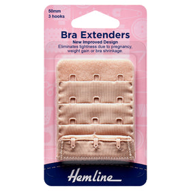Hemline Bra Back Extenders: 50mm - Bra Extender