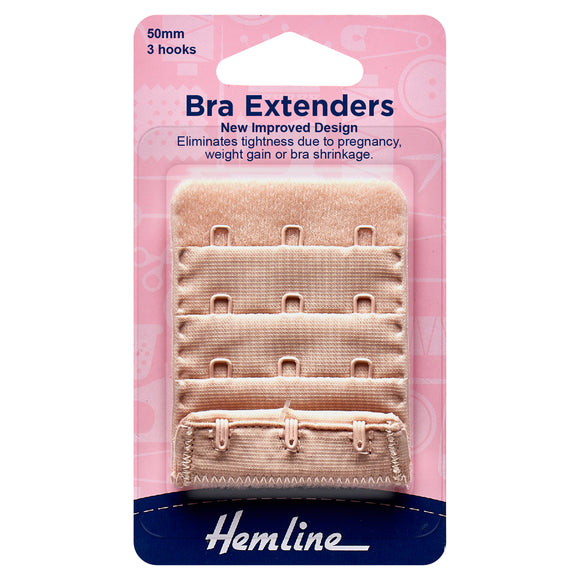 Extensores de espalda para sujetador Hemline: 50 mm
