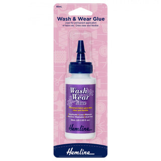 Hemline Adhesive: Wash & Wear Glue: 60ml