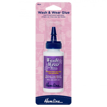 Hemline Adhesive: Wash & Wear Glue: 60ml